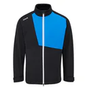 PING Impervious Waterproof pánská bunda, black/brilliant blue