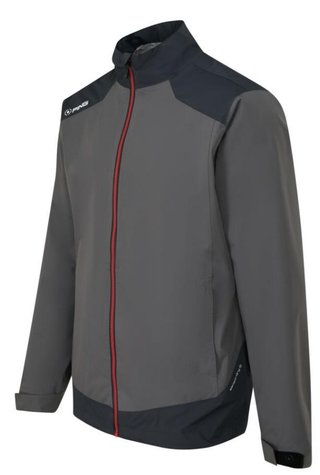 Ping AquaDrive Waterproof pánská nepromokavá bunda, černo/šedá