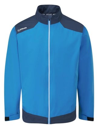Ping AquaDrive Waterproof pánská nepromokavá bunda, modrá