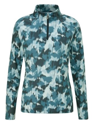 Ping Jasmine Printed long Sleeve dámský top, navy multi
