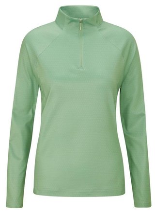 Ping Jasmine Printed long Sleeve dámský top, eucalyptus multi