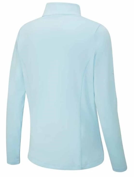 PING Aveline Half Zip dámská mikina, crystal blue