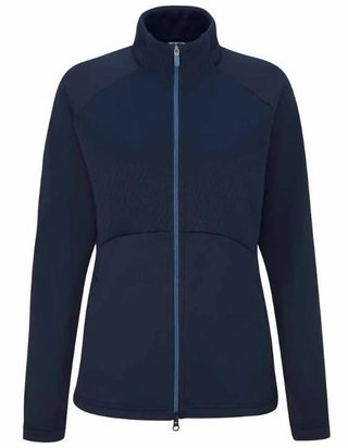 Ping Catherine Full zip fleece dámská mikina, modrá
