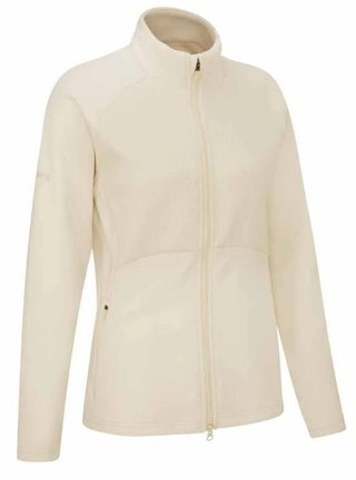 Ping Catherine Full zip fleece dámská mikina, chalk