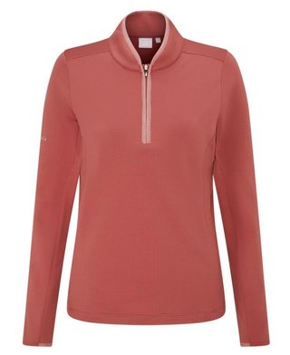 Ping Abigale Performance Fleece dámská mikina, růžová