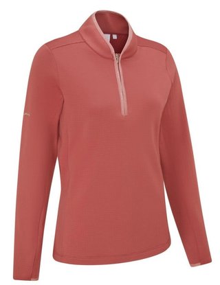 Ping Abigale Performance Fleece dámská mikina, růžová