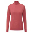 Ping Lockett Roll neck dámský svetr, rose/muted pink
