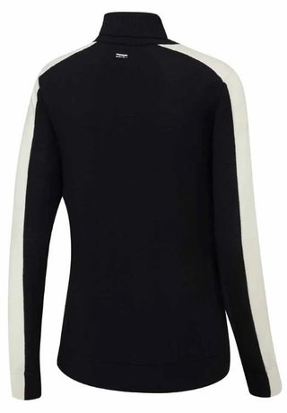 Ping Lockett Roll neck dámský svetr, black/chalk
