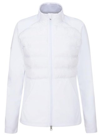Ping Clare Zoned fleece dámská bunda, bílá