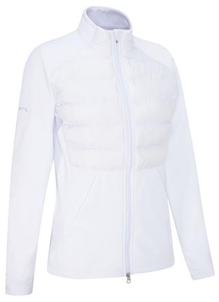Ping Clare Zoned fleece dámská bunda, bílá