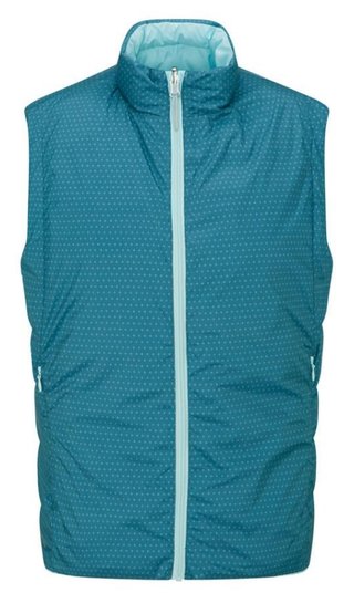 Ping Samantha Clo® insulated reversible dámská vesta, opal/blue fusion multi