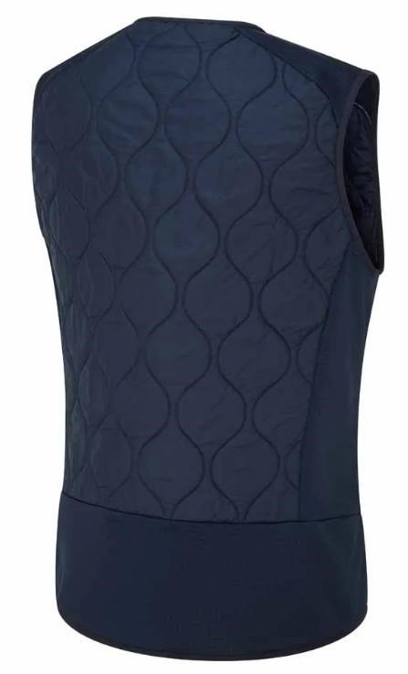 Ping Seren insulated collarless dámská vesta, modrá
