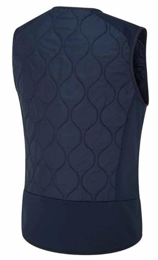 Ping Seren insulated collarless dámská vesta, modrá