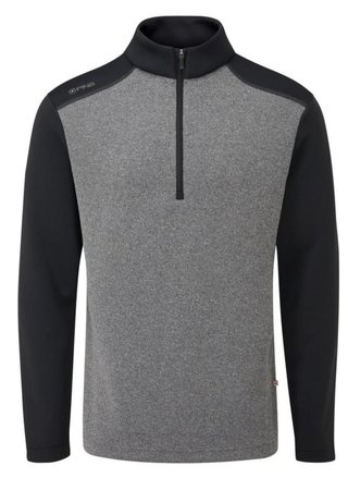Ping Ramsey pánská mikina, black marl/black