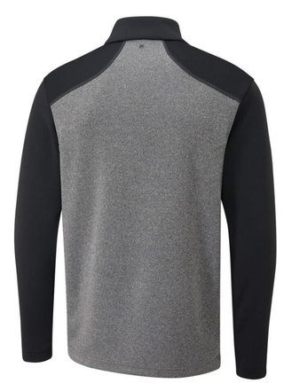 Ping Ramsey pánská mikina, black marl/black