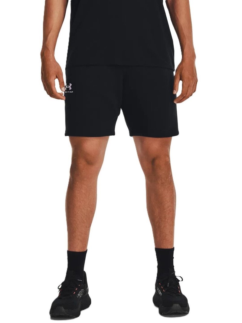 Under Armour Essential Fleece pánské kraťasy, černé