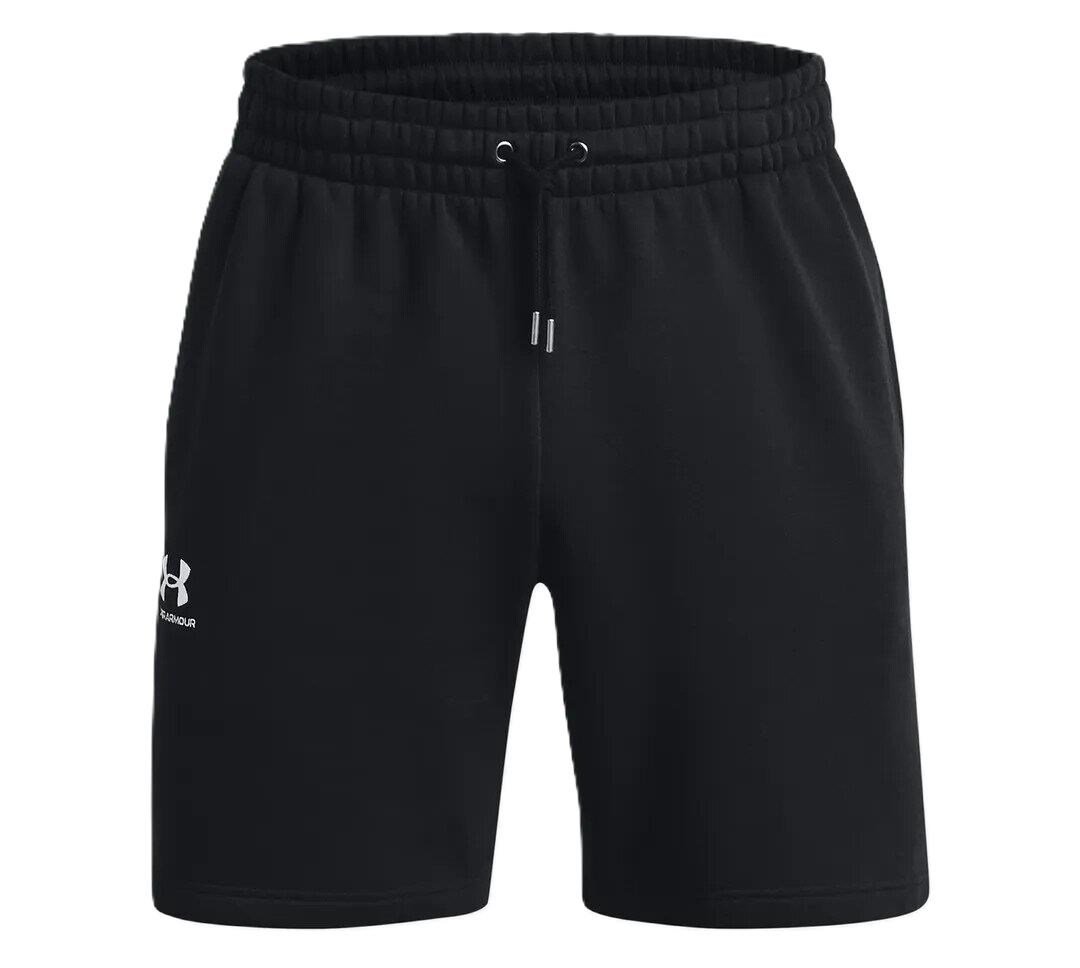 Under Armour Essential Fleece pánské kraťasy, černé
