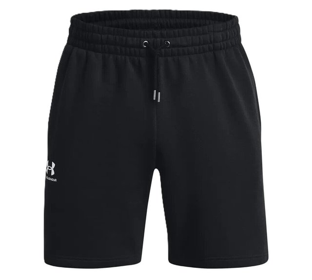 Under Armour Essential Fleece pánské kraťasy, černé