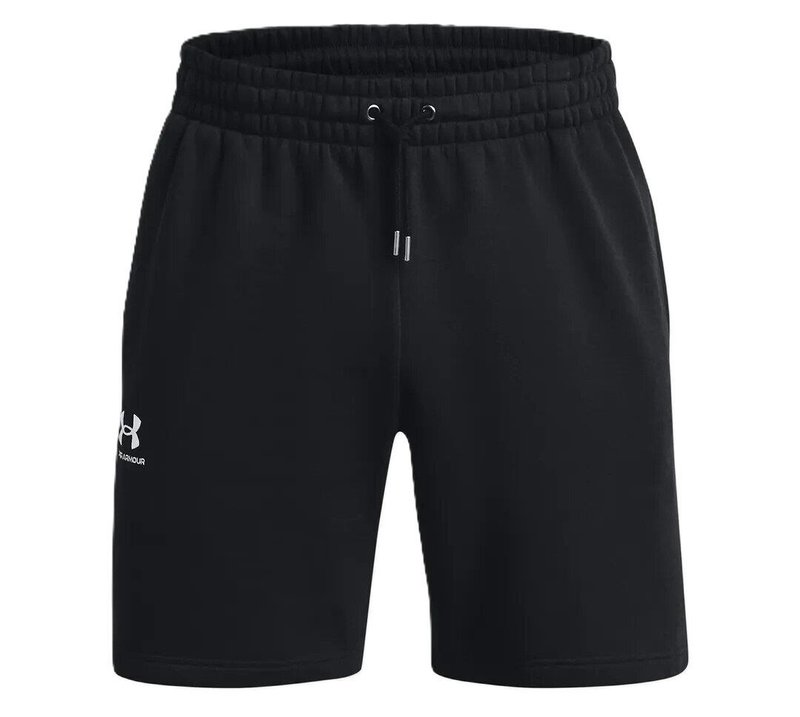 Under Armour Essential Fleece pánské kraťasy, černé