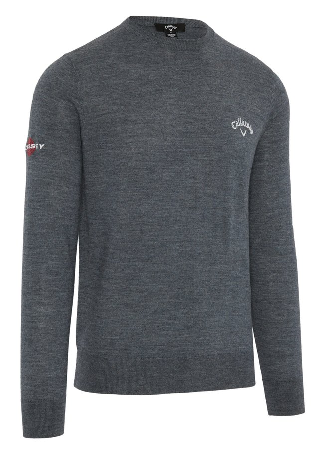 Callaway Crew Neck Merino Mix pánský svetr, šedý