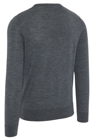 Callaway Crew Neck Merino Mix pánský svetr, šedý