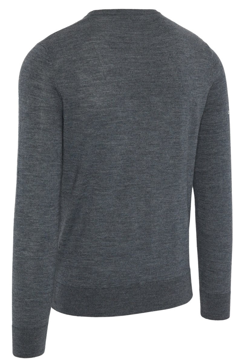 Callaway Crew Neck Merino Mix pánský svetr, šedý