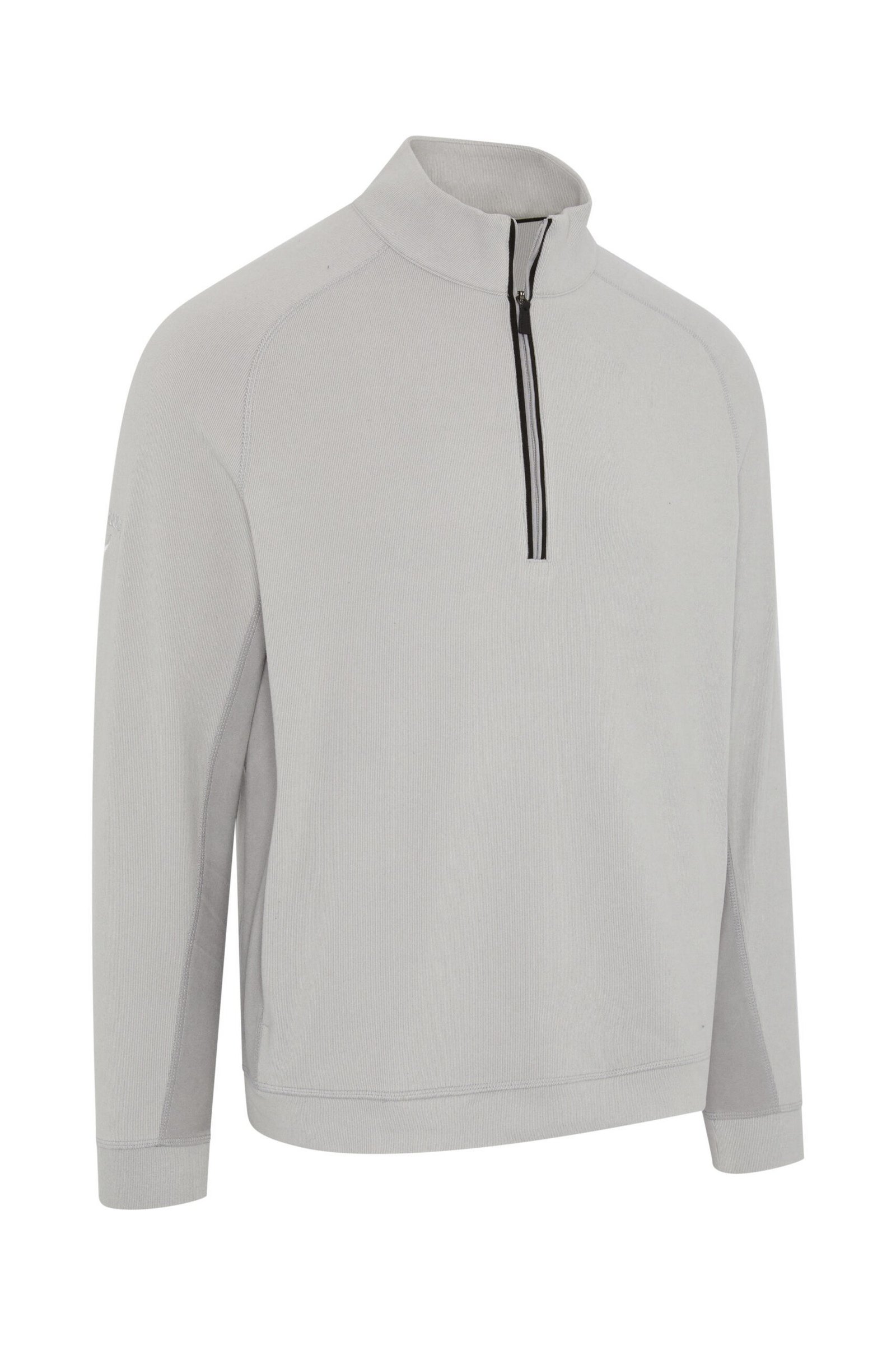 Callaway Brushed Rib 1/4 Zip pánská mikina, concrete