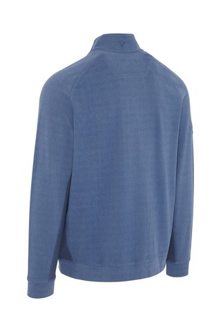 Callaway Brushed Rib 1/4 Zip pánská mikina, modrá