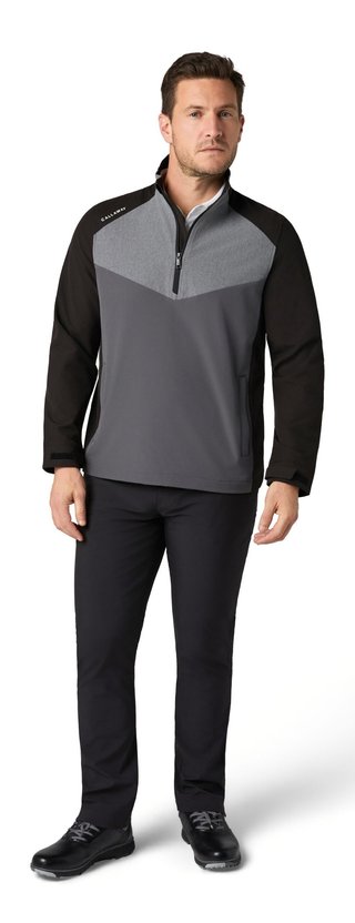 Callaway 1/2 Zip Wind pánská bunda, caviar