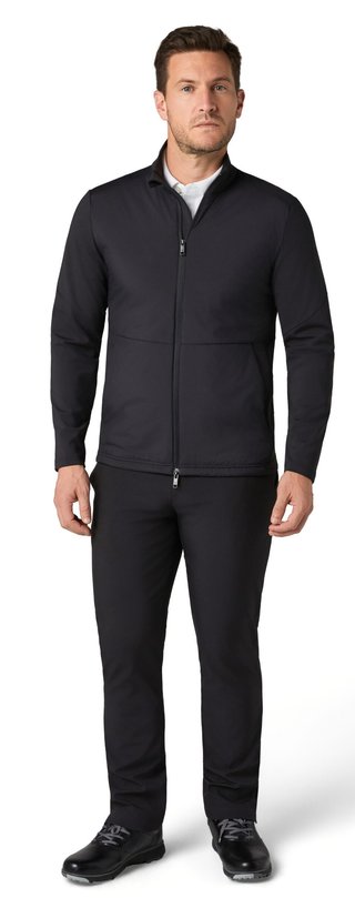Callaway Mixed Media Full Zip pánská bunda, caviar