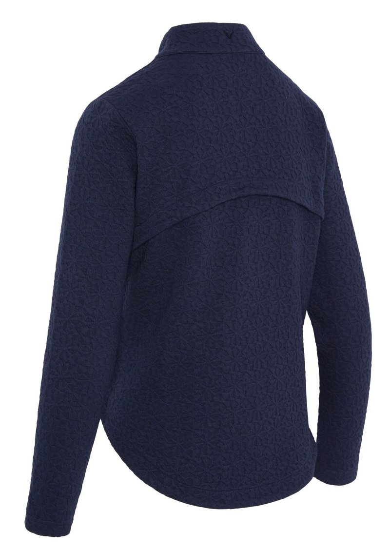 Callaway 1/2 Zip Quilted Knit dámská mikina, tmavě modrá