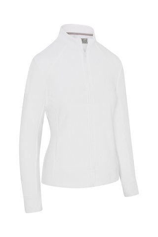 Callaway Stretch Waffle Knit Fleece dámská bunda, bílá