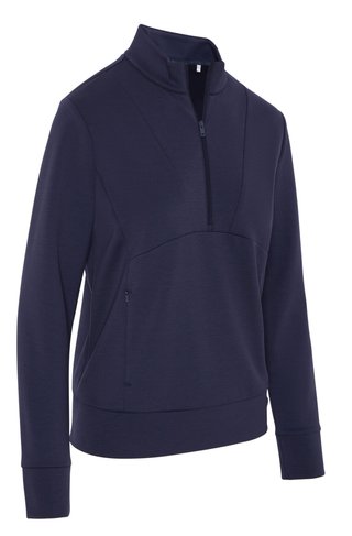 Callaway 1/2 Zip Soft Touch dámská mikina, tmavě modrá