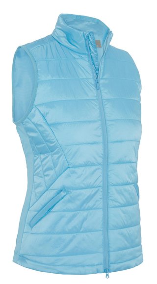 Callaway Quilted Puffer dámská vesta, modrá