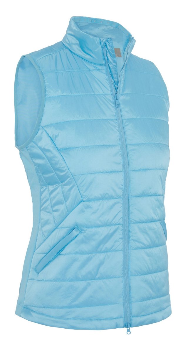 Callaway Quilted Puffer dámská vesta, modrá