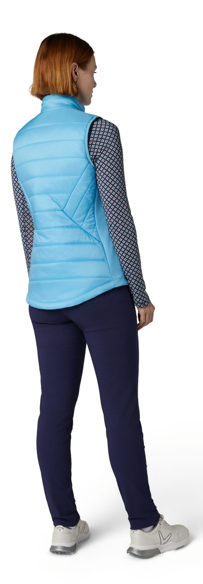 Callaway Quilted Puffer dámská vesta, modrá