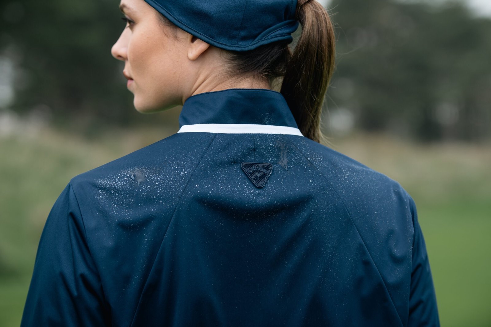 Callaway Wind & Water Resistant dámská bunda, tmavě modrá