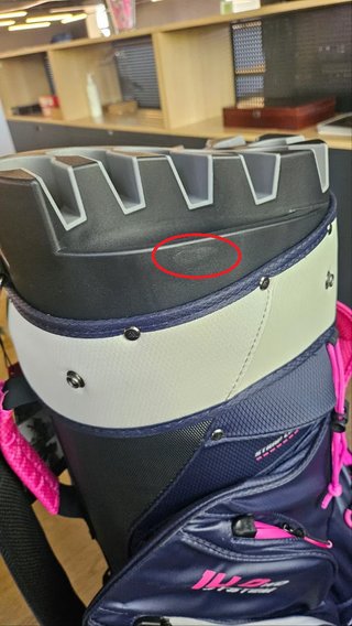 DEMO Big Max Dri Lite Silencio 2 Organizer cart bag, steel blue/stříbrný/fuchsia