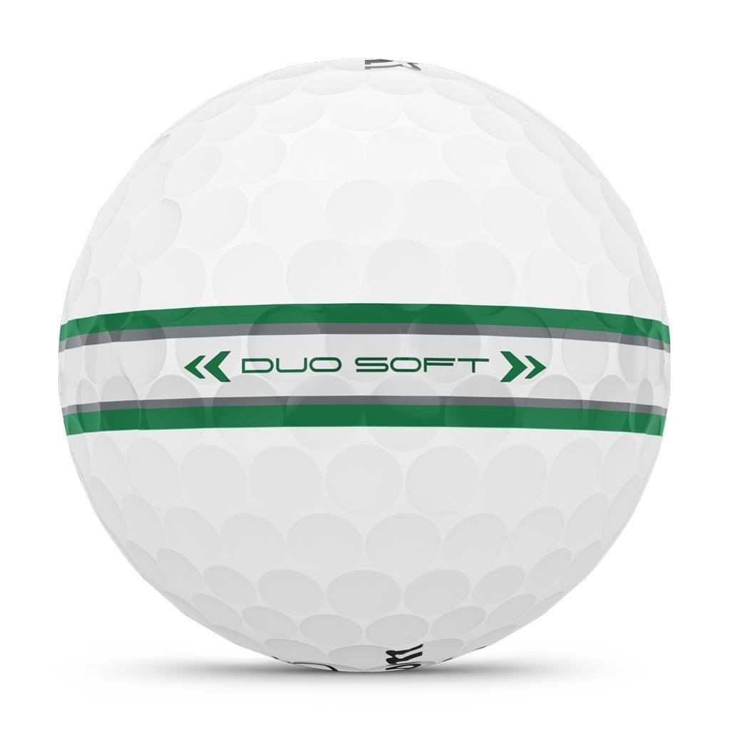 Wilson Duo Soft TRK360 golfové míčky, bílo/zelené