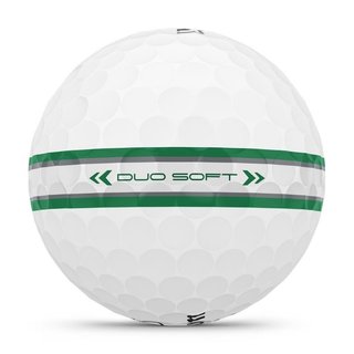 Wilson Duo Soft TRK360 golfové míčky, bílo/zelené