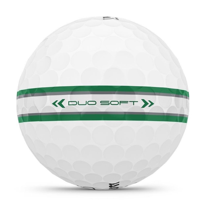 Wilson Duo Soft TRK360 golfové míčky, bílo/zelené