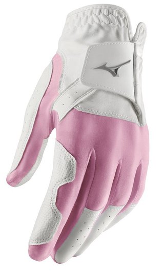Mizuno Stretch dámská golfová rukavice, bílo/růžová