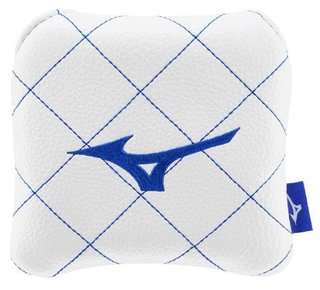 Mizuno Quilted Putter Mallet Headcover kryt hlavy, bílý