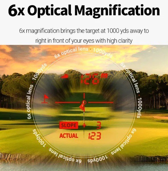Voice Caddie L6 Laser dálkoměr