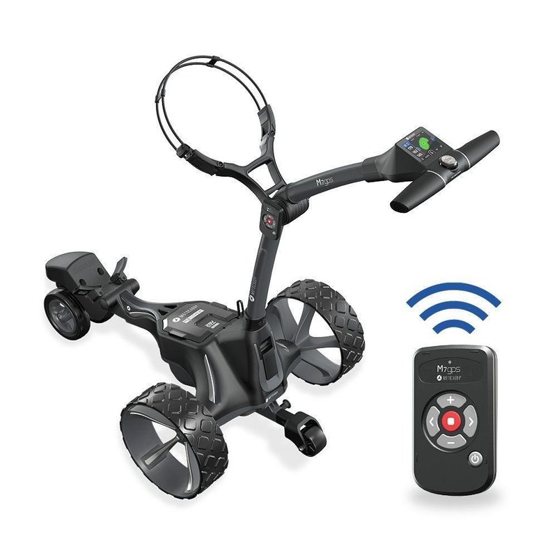 Rozbalený Motocaddy NEW M7 GPS REMOTE elektrický vozík