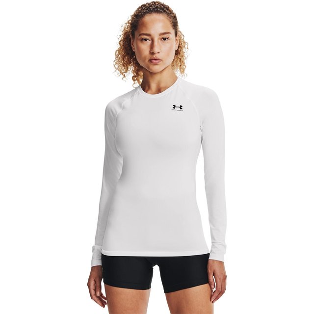 Under Armour HeatGear Compression dámský top, bílý