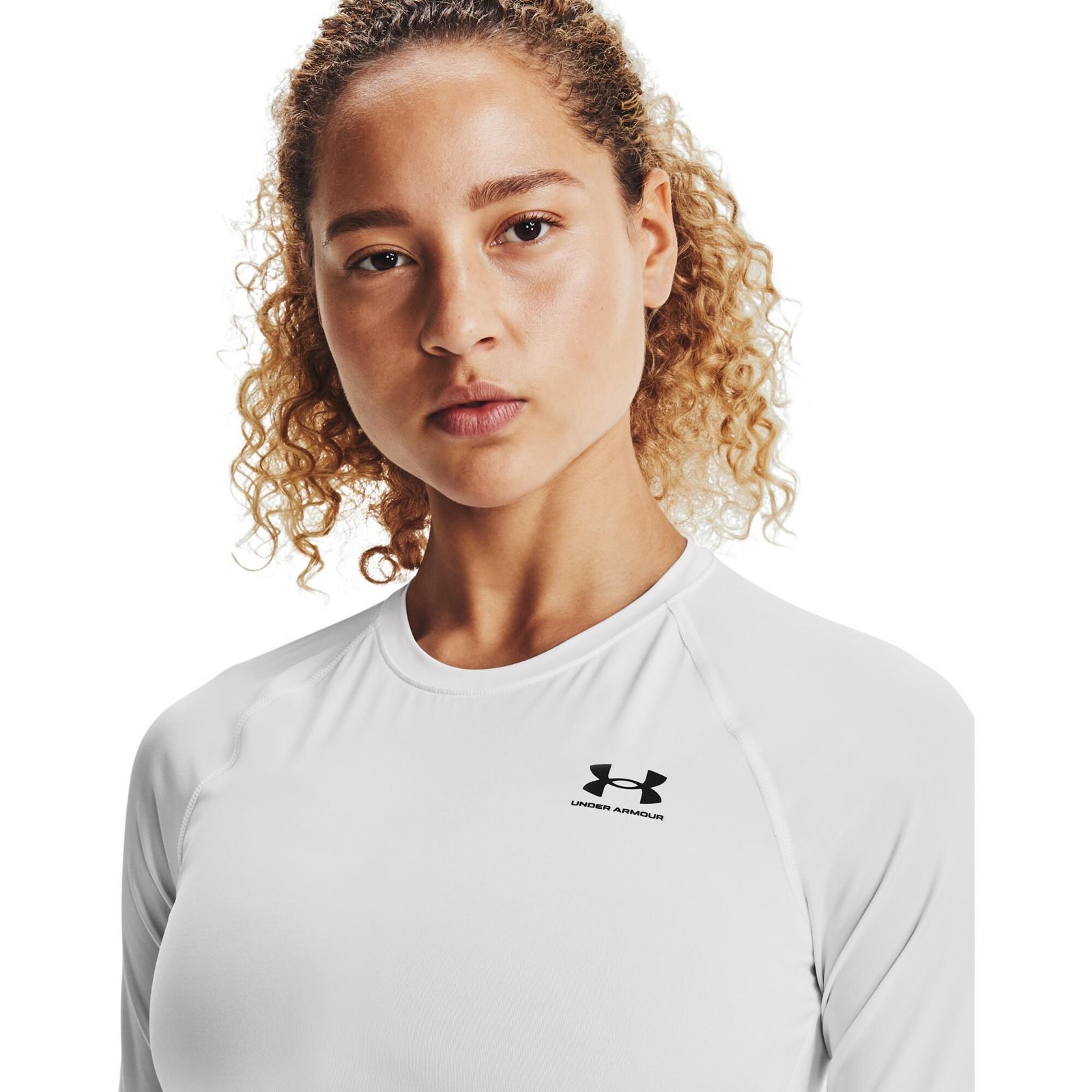 Under Armour HeatGear Compression dámský top, bílý