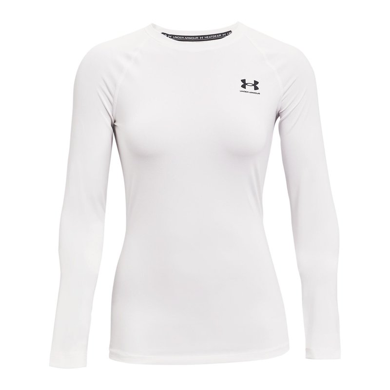 Under Armour HeatGear Compression dámský top, bílý