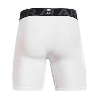 Under Armour HeatGear Shorts pánské kompresní boxerky, bílé