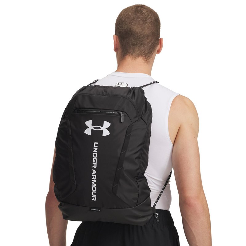Under Armour Hustle Sackpack, černý